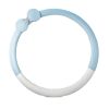 Blue White PU Steering Wheel Cover Bowknot Car Wheel Protector Universal Car Accessories for Women - Default