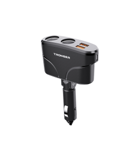 car direct plug 1 + 1 cigarette holder USB1 + 1 - PSTR35