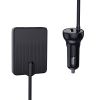 Car mobile phone fast charger, rear seat car USB charging power supply - PSTR43