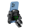 Bicycle, motorcycle phone holder 360 degrees rotation 4.0-6.7 inches with visor and touch screen - PSM8S