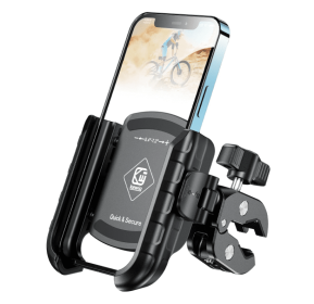 Bicycle, motorcycle phone holder 360 degrees rotation 4.0-6.7 inches with visor and touch screen - PSM8S