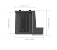 PS003000107.FOR Mercedes-Benz C-Class / GLC (2015-2021) wireless vehicle charger - 1200g