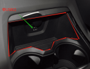 PSFC1014.FOR BMW X1;  X2 (2020-2022) wireless vehicle charger. Compatible with multi-brand mobile phones;  Bluetooth headset;  electronic watches;  ca