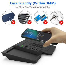 PS-000199. FOR Subaru XV 2018-2022 dedicated multi-function wireless car charger. - 1200g