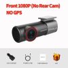 Dash cam front and Rear 1944P Car DVR camera dash auto video Recorder dashcam night vision app 24H Parking Car Camera for cars - Front 1080P - None