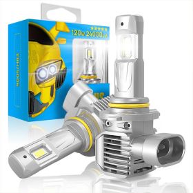 Automotive Waterproof LED Headlight Bulbs - 9005-Cool White