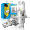Automotive Waterproof LED Headlight Bulbs - H4-Cool White