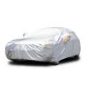 5 Layer Outdoor Car Cover Cotton Lining Breathable Waterproof Weather Protector for 186" to 193" Sedan and SUV - Silver Gray
