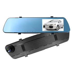 1080P Car DVR 4.3in Camera Dash Cam Camcorder Camera Recorder with 140¬∞ Angle Loop Recording Motion Detection Picture-in-Picture Display G-sensor - C