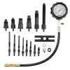 VEVOR Diesel Engine Compression Tester, 18 pcs Cylinder Pressure Test Tool Kit, with 0-1000 psi Gauge and Adapters, Diesel Injector Tester Check Cylin