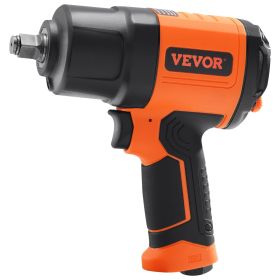 VEVOR Air Impact Wrench 1/2" Square Drive 1400ft-lb Nut-busting Torque 90-120PSI - Default