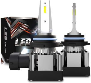 9012 - 9005/HB3 - H11/H8/H9 - 9006/HB4 - H7 High / Low Beam Combo LED Headlight Bulbs, 12000 Lumens, 6000K Xenon White - 9012