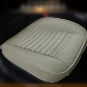 Car Front Rear Seat Cushion, Full Surround w/ Bamboo Charcoal - Gray - 1pc