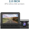 3 Channel Dash Cam for Car with 1080 + 1080 + 480p Three Lenses, Wide Angle Monitoring Range of 140¬∞ + 140¬∞ + 130¬∞, 24-Hour Parking Monitoring, 4 I