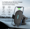 PS458. Magnetic suction car wireless charger magnetic suction air outlet bracket air outlet + large suction disk bracket charger mobile phone car char