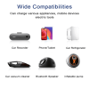 Car one tow two point cigarette device USB1 + Type-C - PSTR37