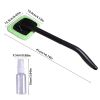 Microfiber Windshield Clean Car Auto Wiper Cleaner Glass Window Cleaning Brush Kit Tool - Green
