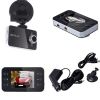 K6000 Auto Tachograph 2.4" LCD Car Camera Dash Crash DVR Camcorder Video Recorder Full HD 1080P Camcorder Car Equipment Mount built in 32GB - black