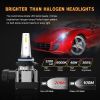 9012 - 9005/HB3 - H11/H8/H9 - 9006/HB4 - H7 High / Low Beam Combo LED Headlight Bulbs, 12000 Lumens, 6000K Xenon White - H7