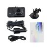 T363 3.0 Inch Screen FH06 Full Clear HD 1080P Car Recorder 140 Degree Car Recorder Charger Date Line Camera DVR Dash Cam Dashcam built in 32GB - black