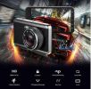 GT30 Car Dvr 4.0" Screen FHD 1080P Dash Cam GT30 Dual Camera With Rearview Two Lens Video Recording Night Version built in 32GB - black