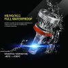 Gastokyle H8/H9/H11 LED Headlight Bulbs, 60W 10000 Lumens 6500K Cool White High Beam/Low Beam/Fog Lamp Light Conversion Kit (Pack of 2) - H8/H9/H11