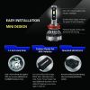Gastokyle H8/H9/H11 LED Headlight Bulbs, 60W 10000 Lumens 6500K Cool White High Beam/Low Beam/Fog Lamp Light Conversion Kit (Pack of 2) - H8/H9/H11