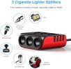 Car coffee pot heating power supply 1 + 3, USB1 + 3 fast charger - PSTR-12