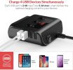 1+3 Car smoke lighter, car refrigerator charging power supply, USB1 + 3 fast charger - PSTR-12P