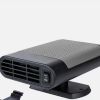 Powerful Car Heater and Fan Defroster - Gray