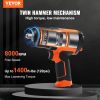 VEVOR Air Impact Wrench 1/2" Square Drive 1400ft-lb Nut-busting Torque 90-120PSI - Default