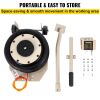 VEVOR Pneumatic Jack, 3 Ton/6600 LBS Air Bag Jack, Triple Bag Air Jack for Vehicle, Extremely Fast Lifting Action, Max Height 15.75"/400 mm, with Whee