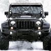 2X 7Inch DOT LED Top Halo Headlights Hi/Lo DRL For Jeep Wrangler JK TJ LJ  VW Beetle Classic DOT - HD-2P60WBK-TOPHALO