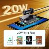 Car mobile phone fast charger, rear seat car USB charging power supply - PSTR43