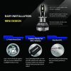 Gastokyle H1 LED Headlight Bulbs, 60W 10000 Lumens 6500K Cool White High Beam/Fog Lamp Light Conversion Kit (Pack of 2)  - H1 12V