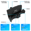 PSFC1014.FOR BMW X1;  X2 (2020-2022) wireless vehicle charger. Compatible with multi-brand mobile phones;  Bluetooth headset;  electronic watches;  ca