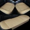 Car Front Rear Seat Cushion, Full Surround w/ Bamboo Charcoal - Black - 1pc
