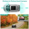 1080P Car DVR 4.3in Camera Dash Cam Camcorder Camera Recorder with 140¬∞ Angle Loop Recording Motion Detection Picture-in-Picture Display G-sensor - C