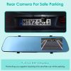 1080P Car DVR 4.3in Camera Dash Cam Camcorder Camera Recorder with 140¬∞ Angle Loop Recording Motion Detection Picture-in-Picture Display G-sensor - C