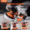 VEVOR Car Polisher Buffer Cordless Dual Action Polishing Machine 6" 2PCS Battery - Default