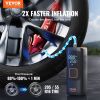 VEVOR Tire Inflator Portable Air Compressor 7800mAh 2X Faster 160PSI Auto-Off - Default