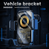 FOR Huawei Mobile phone Super Fast charge 66W Tuyere type/suction cup type car wireless charger. - PSX12S