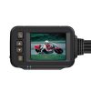 MT30 New Motorcycle Dash Cam 1080P Full HD Front Rear View Camera Waterproof Motorcycle Dual-Lens Driving GPS Recorder Box built in 32GB - black