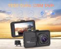 T363 3.0 Inch Screen FH06 Full Clear HD 1080P Car Recorder 140 Degree Car Recorder Charger Date Line Camera DVR Dash Cam Dashcam built in 32GB - black