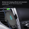 PS458. Magnetic suction car wireless charger magnetic suction air outlet bracket air outlet + large suction disk bracket charger mobile phone car char