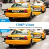 1296P Car DVR Dash Camera 4In 3 Lens Vehicle Driving Recorder Seamless Recording - Black